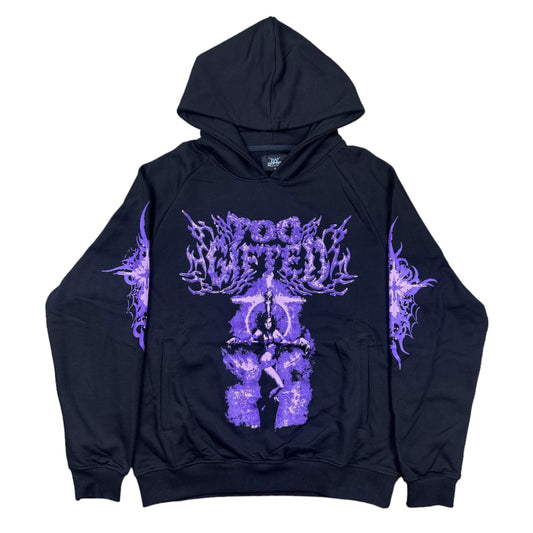 “crucifix” hoodie