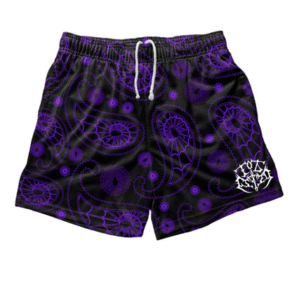 “webdana” mesh shorts (purple)