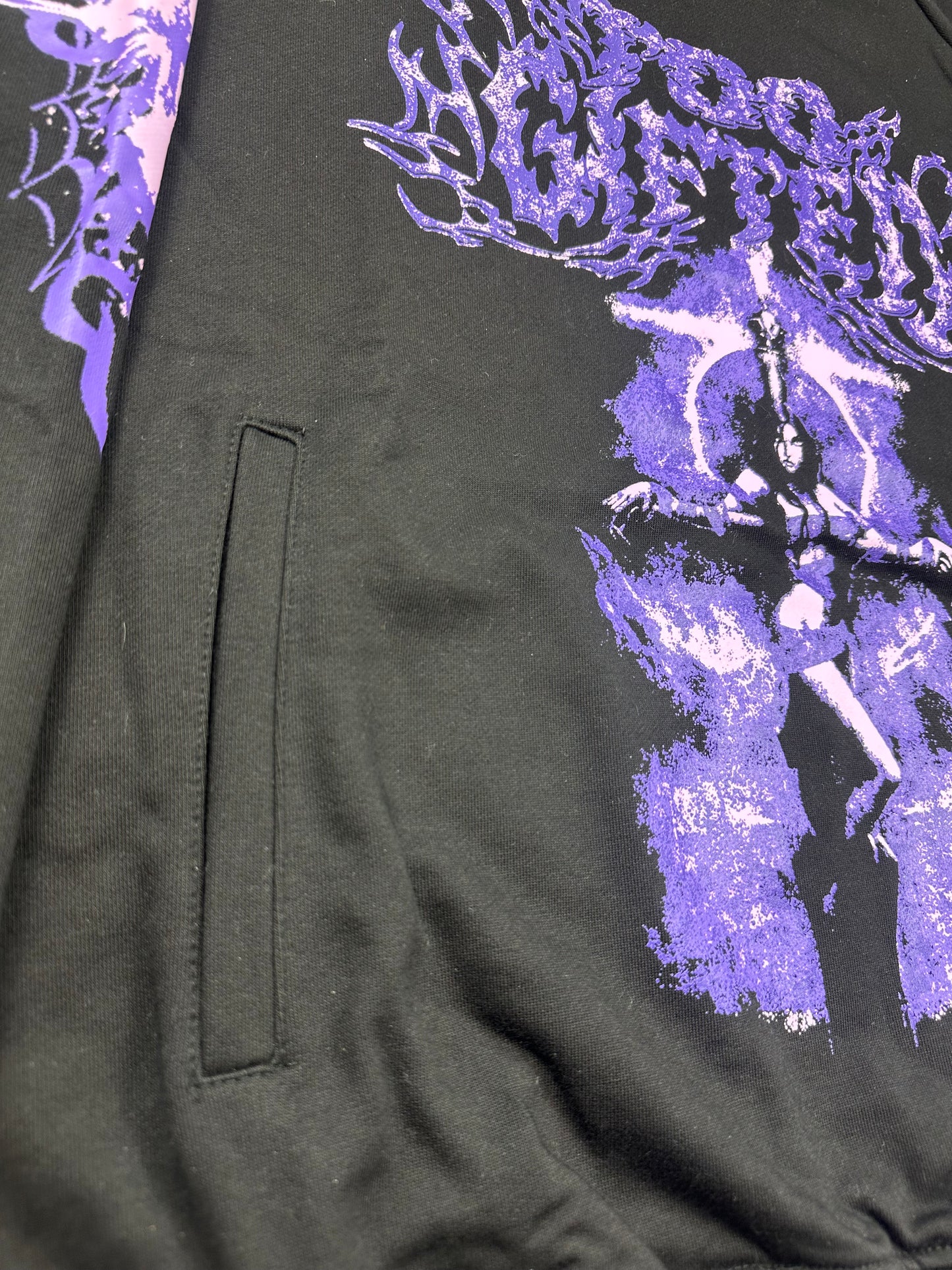 “crucifix” hoodie